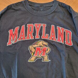 University of Maryland Long-Sleeved Shirt - UMD Terps - Terrapins - Grad Gift